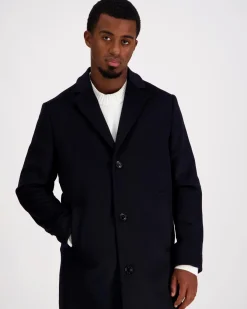 J.Lindeberg August melton cashmere coat villakangastakki