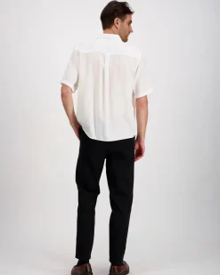 J.Lindeberg Reg SS light tencel shirt lyhythihainen kauluspaita