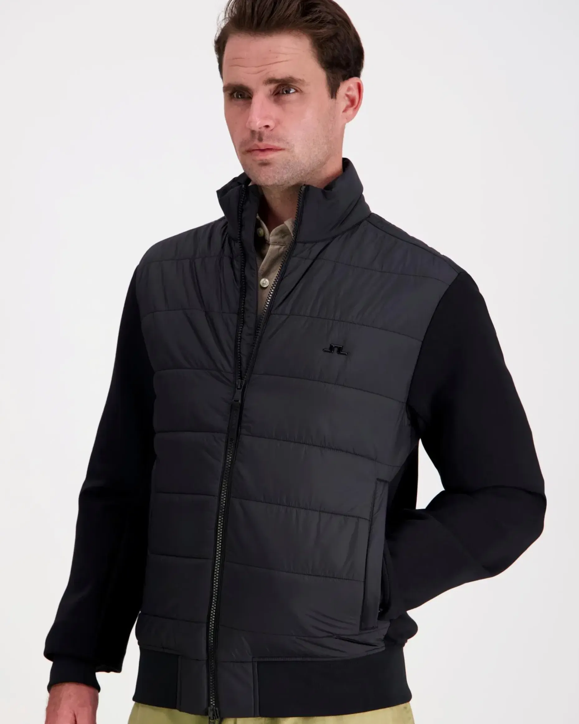 J.Lindeberg Stephen hybrid zip jacket takki