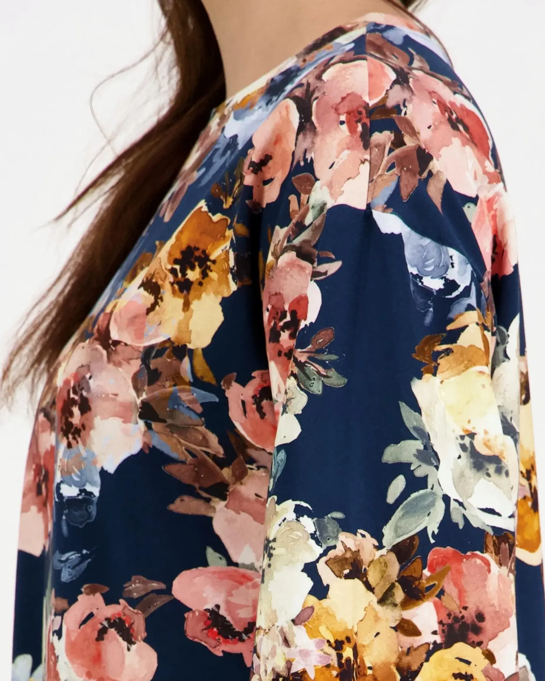 Kaiko Moss Rose Ruffle College mekko