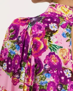Kaiko Pink Marigold Puff pusero