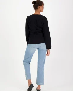 Kaiko Soft Wrap Blouse pusero