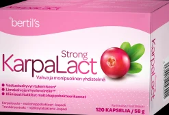KarpaLact Strong Karpalouute-maitohapobakteeri ravintolisä 120 kaps.