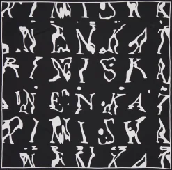 Katri Niskanen Logo huivi 70x70