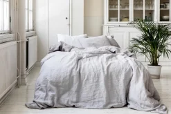 Käinby1925 Heaven Linen pussilakana 150x205cm vaalean harmaa