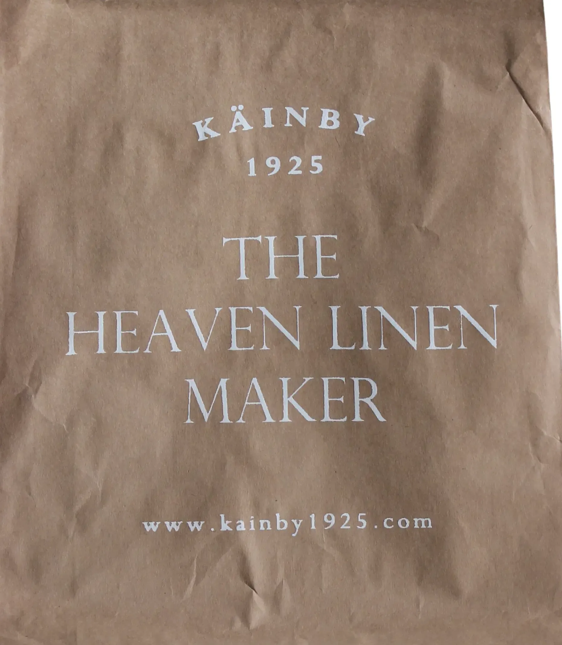 Käinby1925 Heaven Linen pussilakana 150x205cm vaalean harmaa