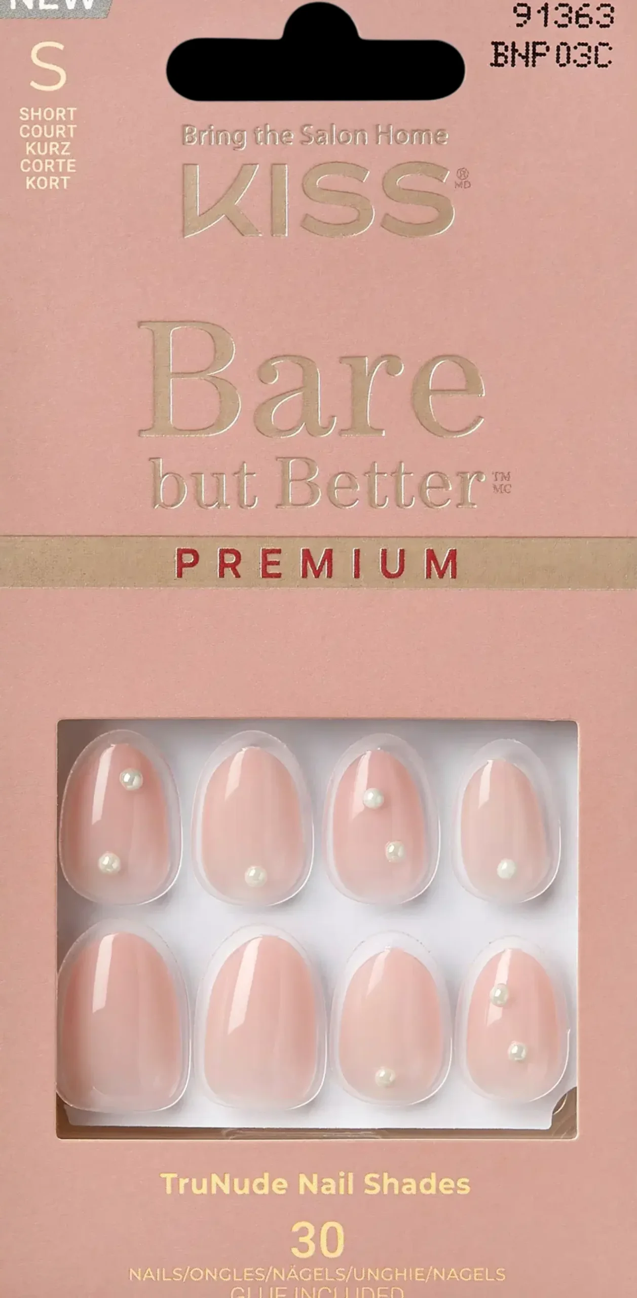 Kiss Bare but Better Premium kynnet - Slay 28kpl