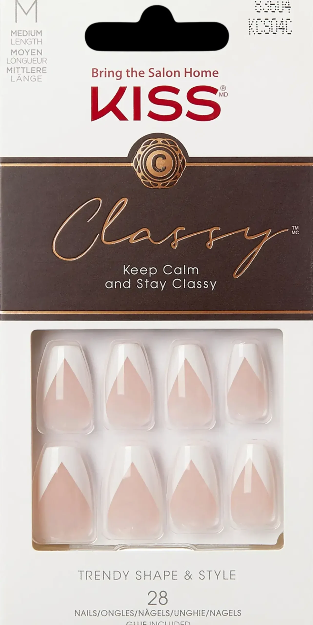 Kiss Classy Nails kynnet- Silk Dress 28 kpl
