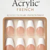 Kiss Salon Acrylic French kynnet Je T'aime 28 kpl