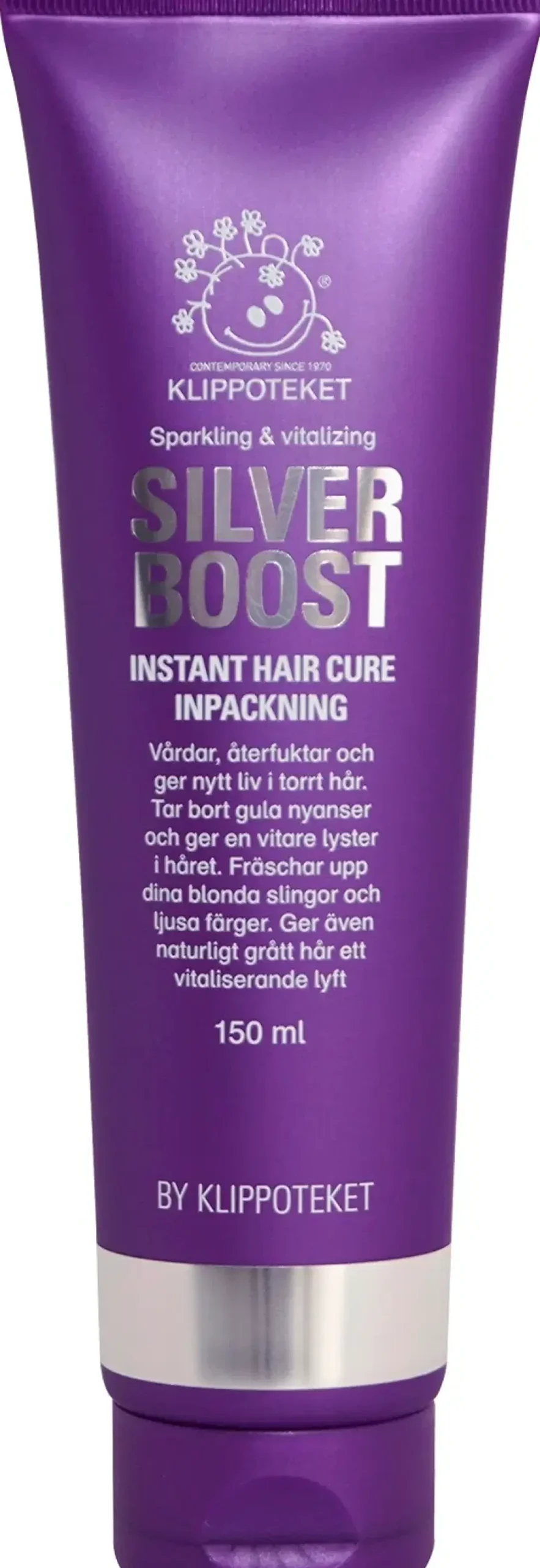 Klippoteket Hair Cure Silver Boost tehohoito 150 ml