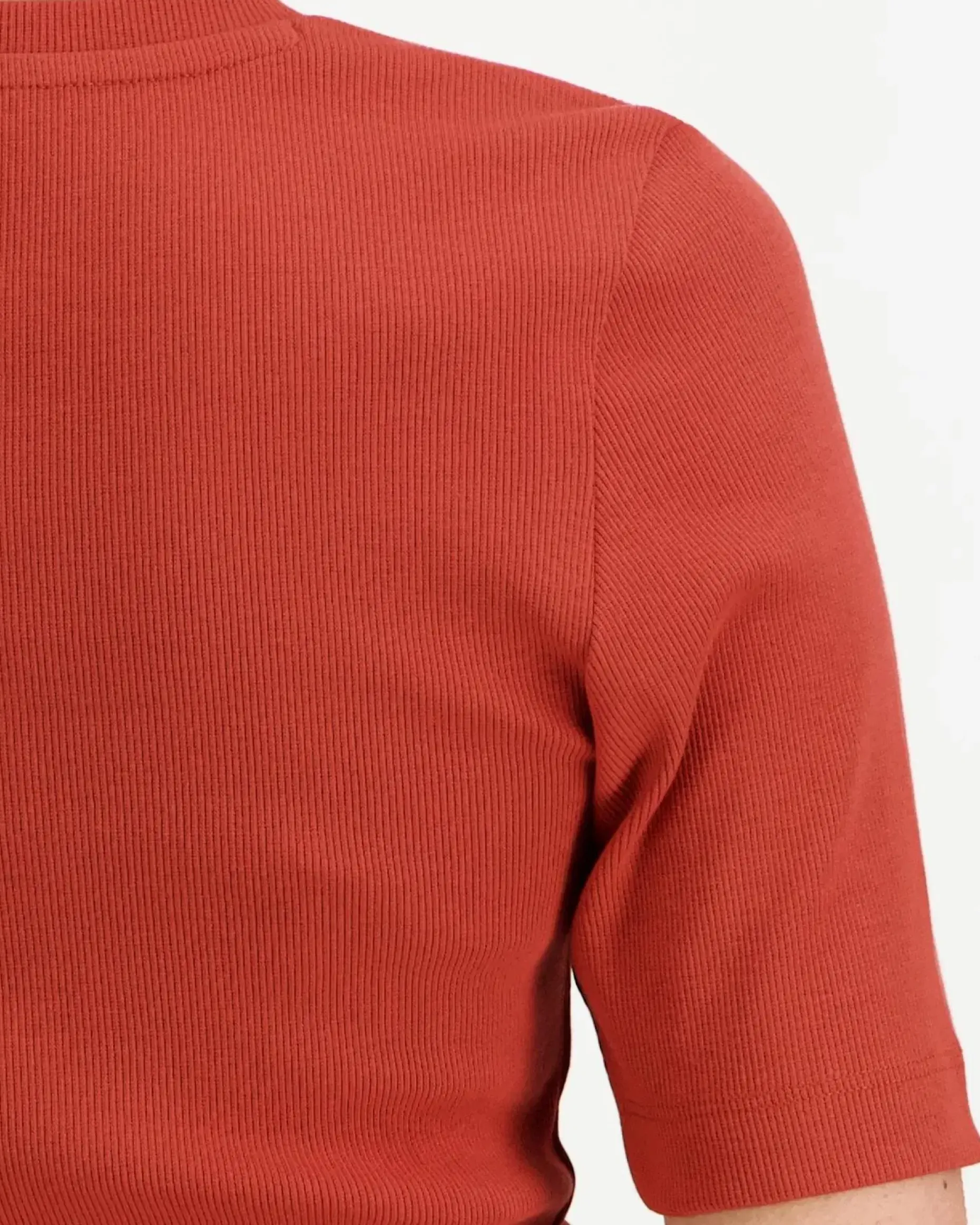 Knowledge Cotton Apparel Rib t-paita