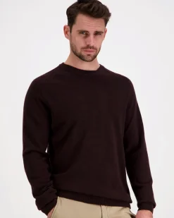 Knowledge cotton apparel Lambswool Crew Neck RWS neule