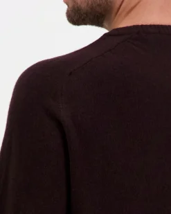 Knowledge cotton apparel Lambswool Crew Neck RWS neule