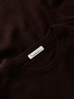 Knowledge cotton apparel Lambswool Crew Neck RWS neule