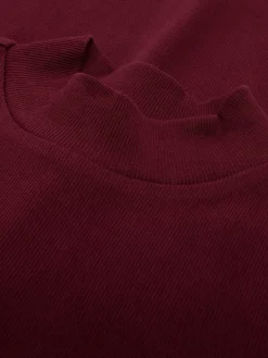 Knowledge Cotton Apparel High Neck Rib trikoopaita