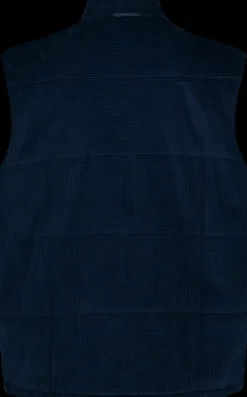 Knowledge cotton apparel Organic Cotton Corduroy Vest GOTS liivi
