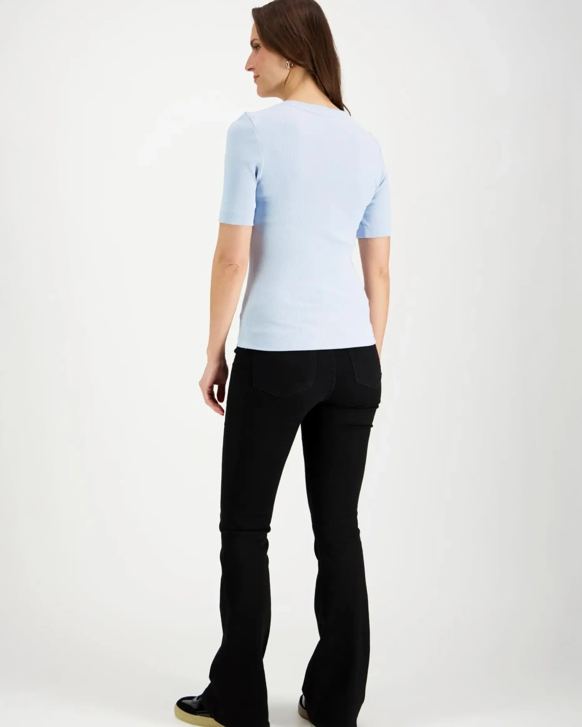 Knowledge Cotton Apparel Rib t-paita