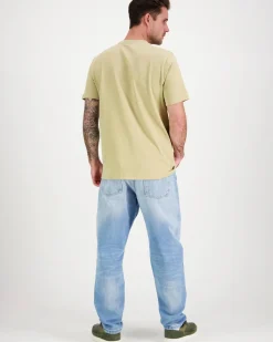 Knowledge cotton apparel LOKE badge tee t-paita