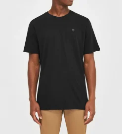 Knowledge Cotton Apparel Loke badge t-paita