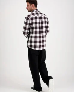 Knowledge cotton apparel Organic Cotton Checked Flannel Shirt GOTS flanellipaita