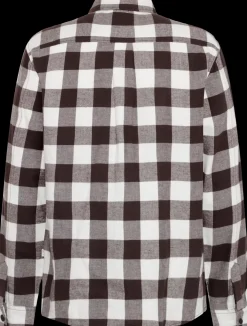 Knowledge cotton apparel Organic Cotton Checked Flannel Shirt GOTS flanellipaita