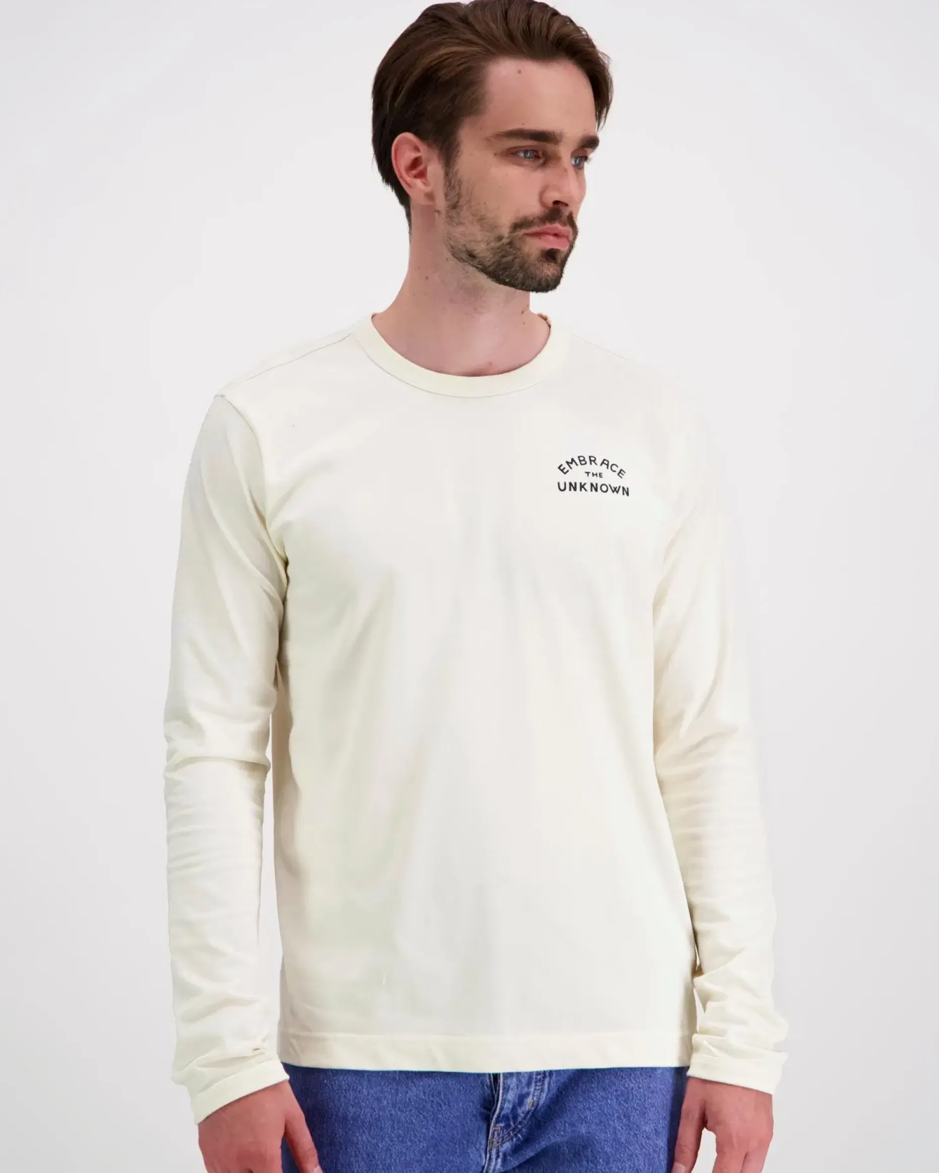 Knowledge cotton apparel Organic Cotton Long sleeved T-shirt GOTS pitkähihainen t-paita