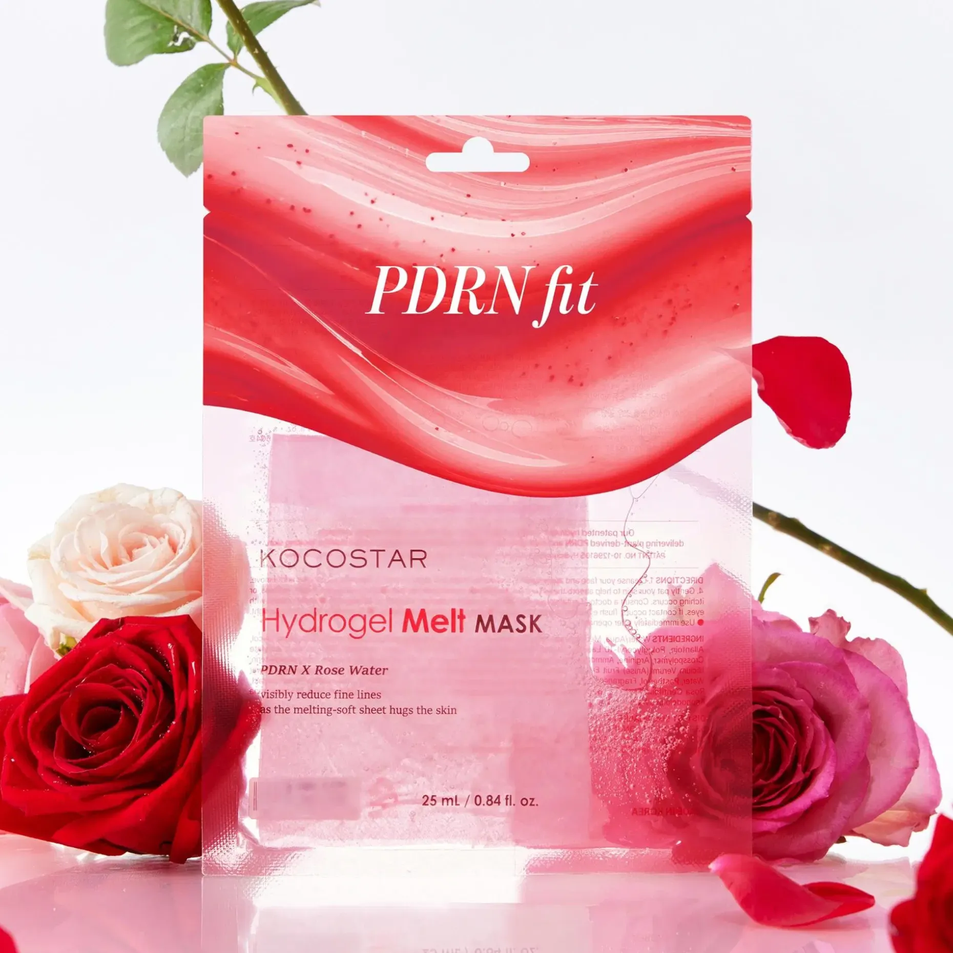 KOCOSTAR Hydrogel Melt Mask PDRN Fit kangasnaamio 1 kpl