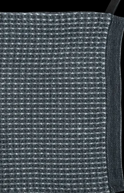 Lapuan Kankurit Maija tiskirätti/pyyhe 25x32cm musta-harmaa