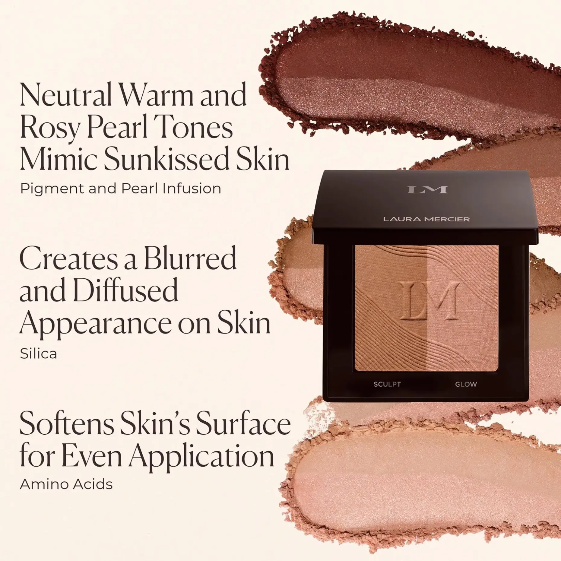 Laura Mercier Bronze Colour Infusion -aurinkopuuteri 9 g