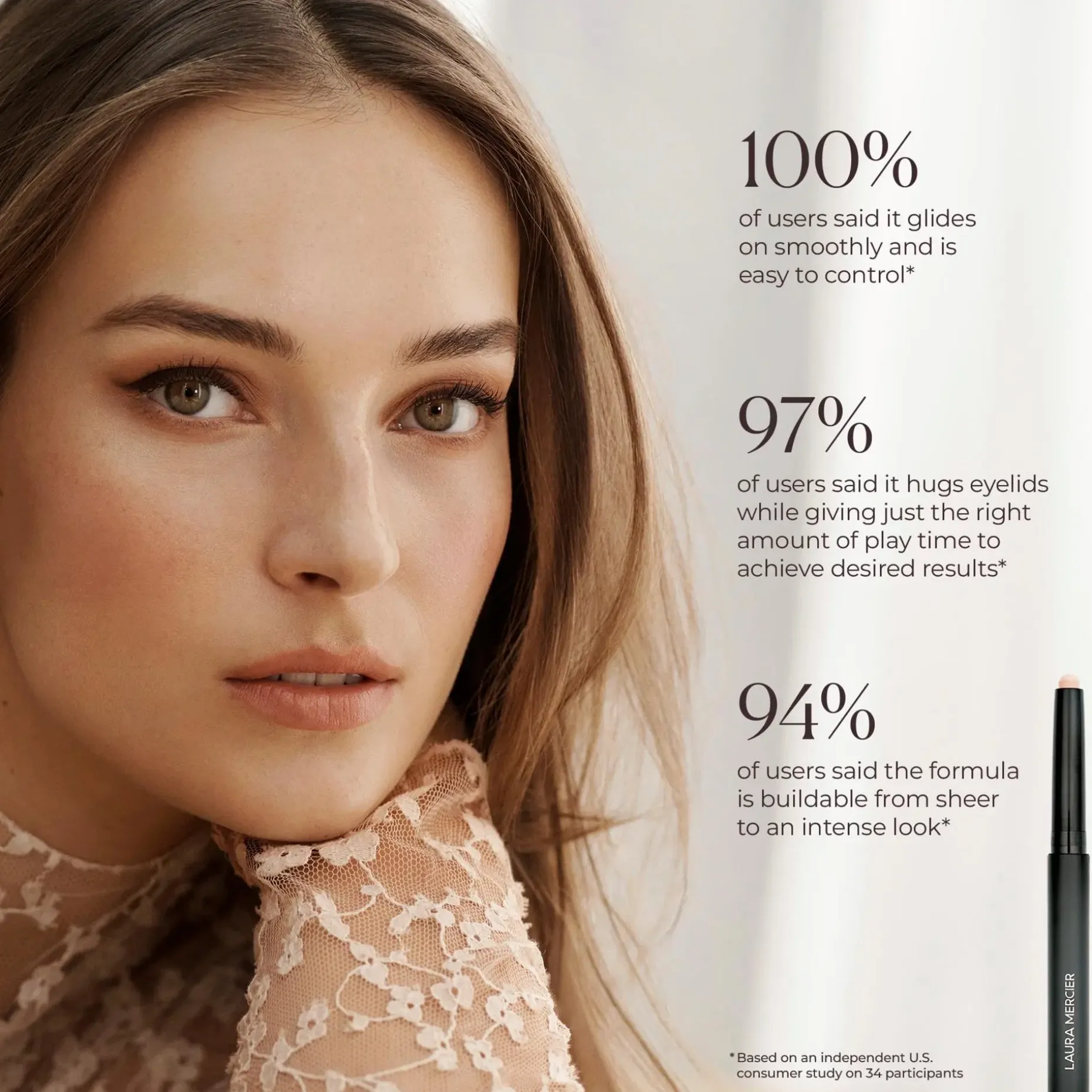 Laura Mercier Caviar Stick Eye Shadow Matte luomiväripuikko 1,64 g