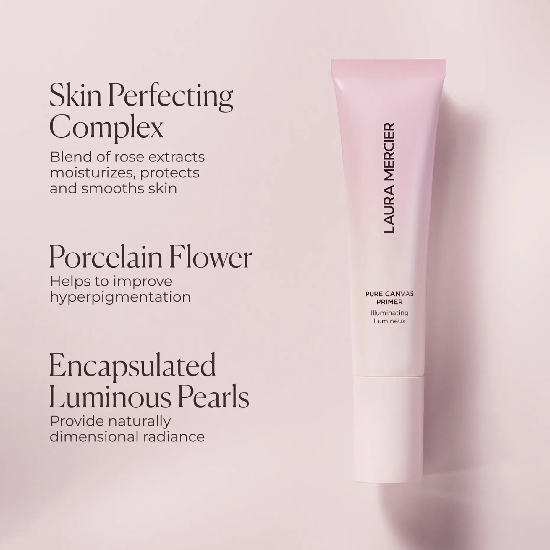 Laura Mercier Pure Canvas Illuminating Primer meikinpohjustaja 15 ml