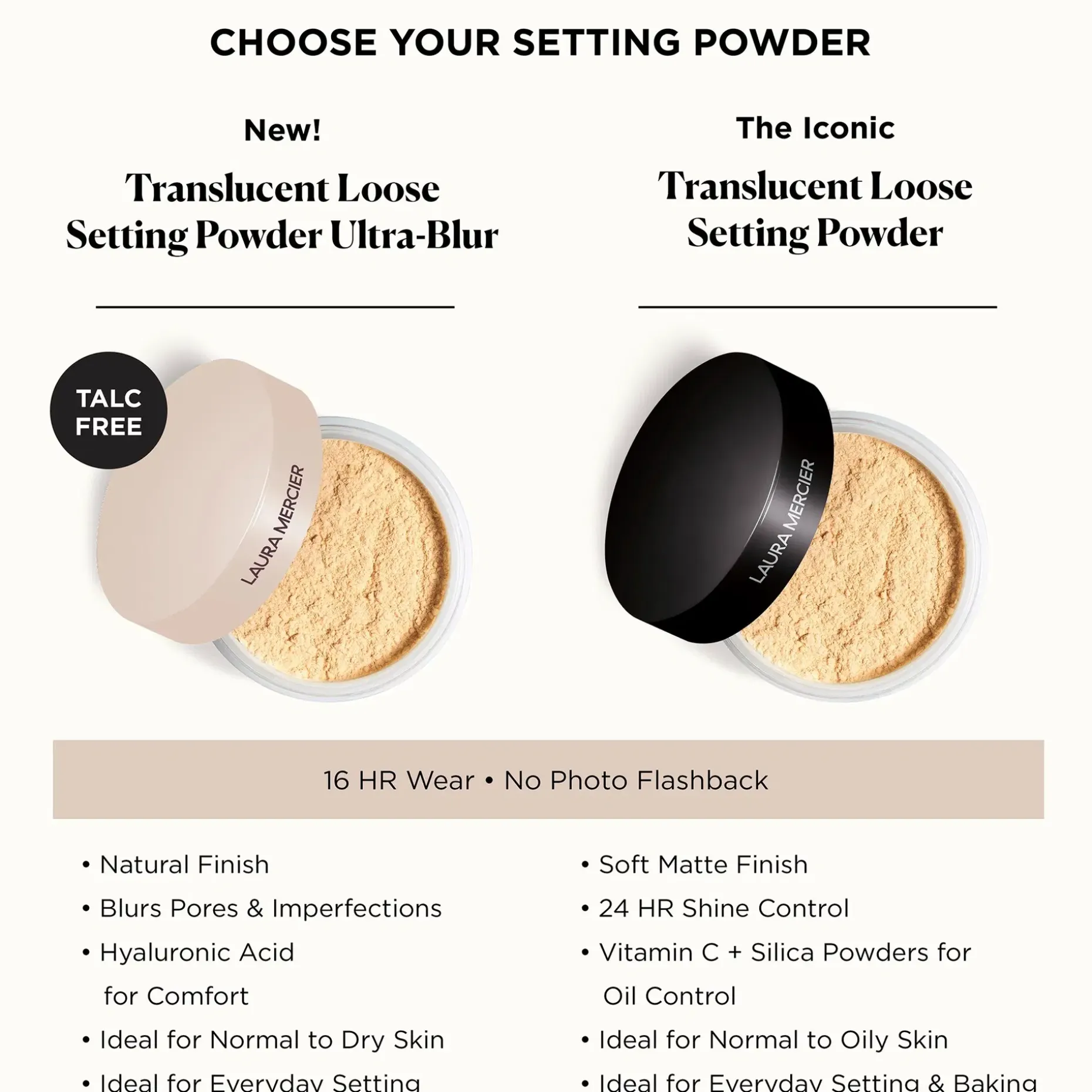 Laura Mercier Translucent Loose Setting Powder Ultra Blur minikokoinen puuteri 6 g