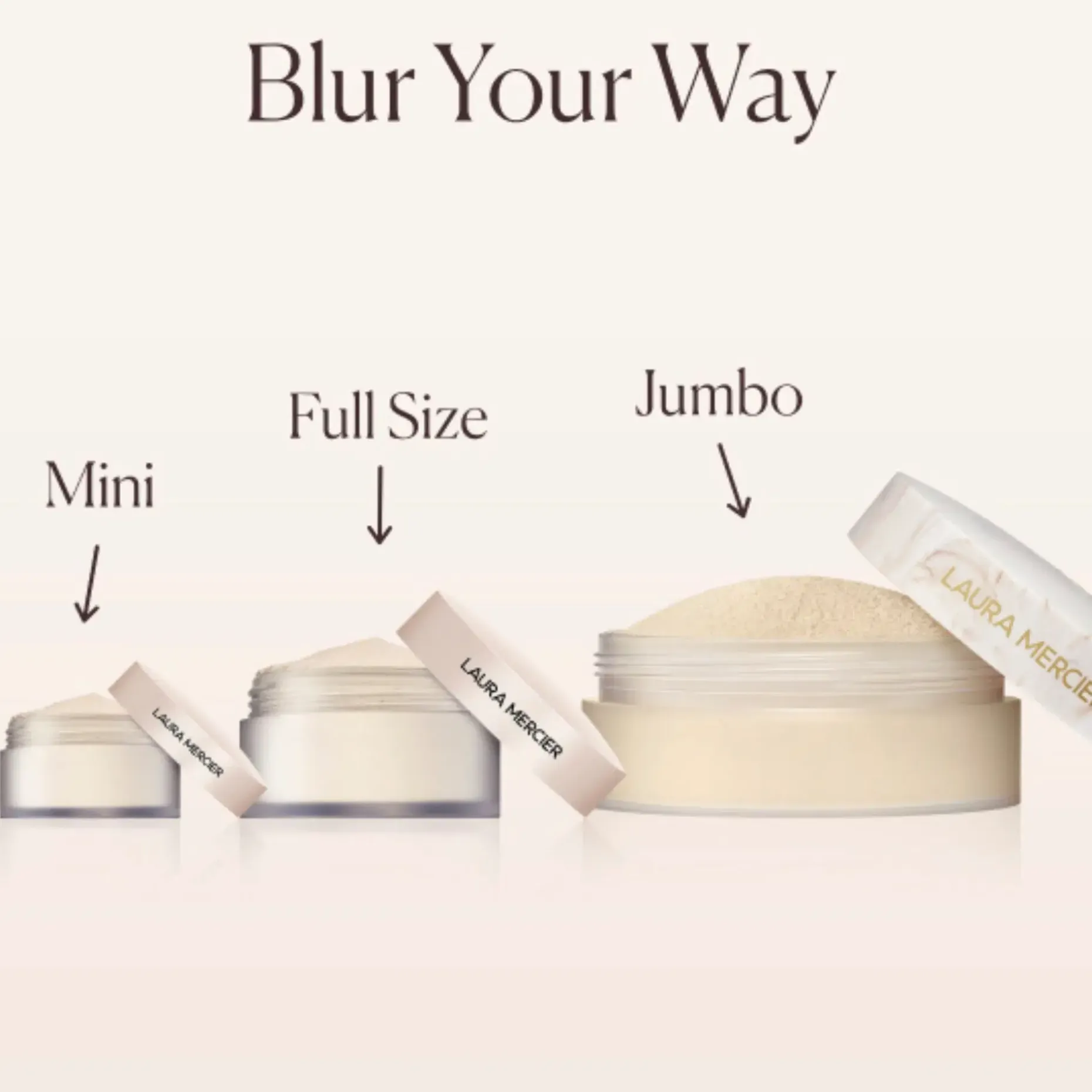 Laura Mercier Translucent Loose Setting Powder Ultra Blur Jumbo irtopuuteri 29 g
