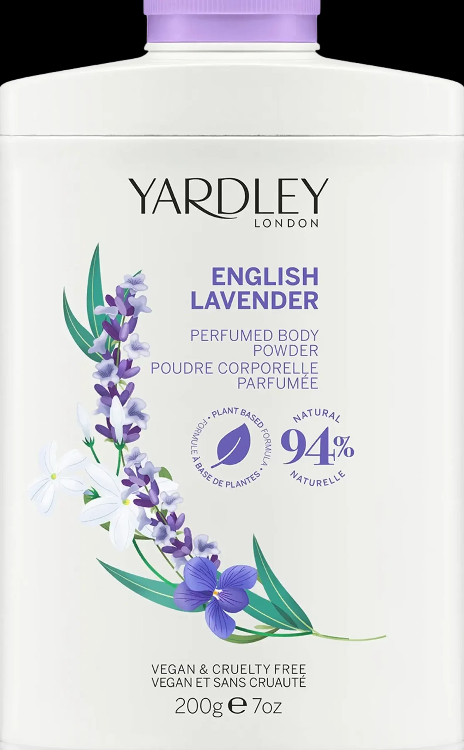 Lavender parfymoitu vartalopuuteri 200g