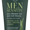 lavera Men Sensitiv 3IN1 suihkugeeli vartalolle ja hiuksille 200 ml