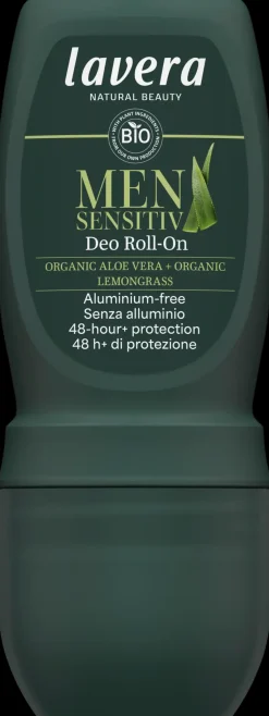 lavera Men Sensitiv Roll-On deodorantti 48h 50 ml