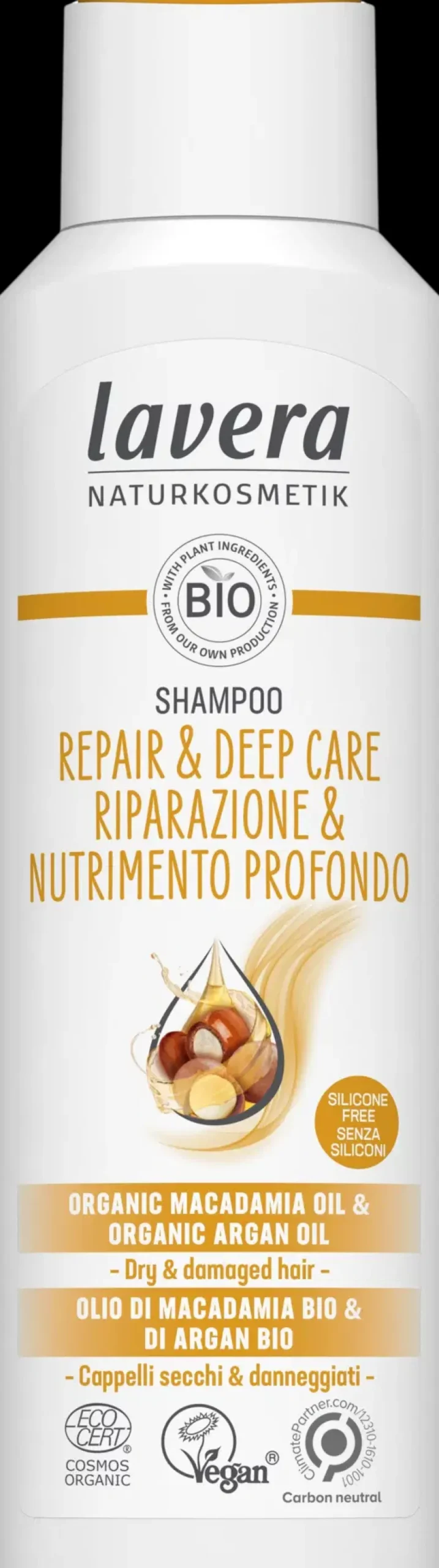 lavera Repair & Deep Care shampoo 250 ml