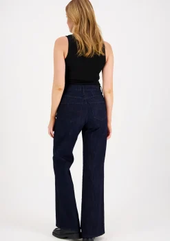 Lee Cooper LC IDA 2398 t.siniset Wide leg regular fit farkut