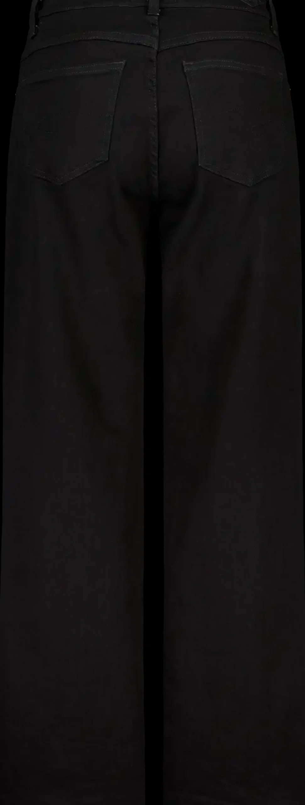 Lee Cooper LC ISA 2287 mustat Wide leg regular fit farkut