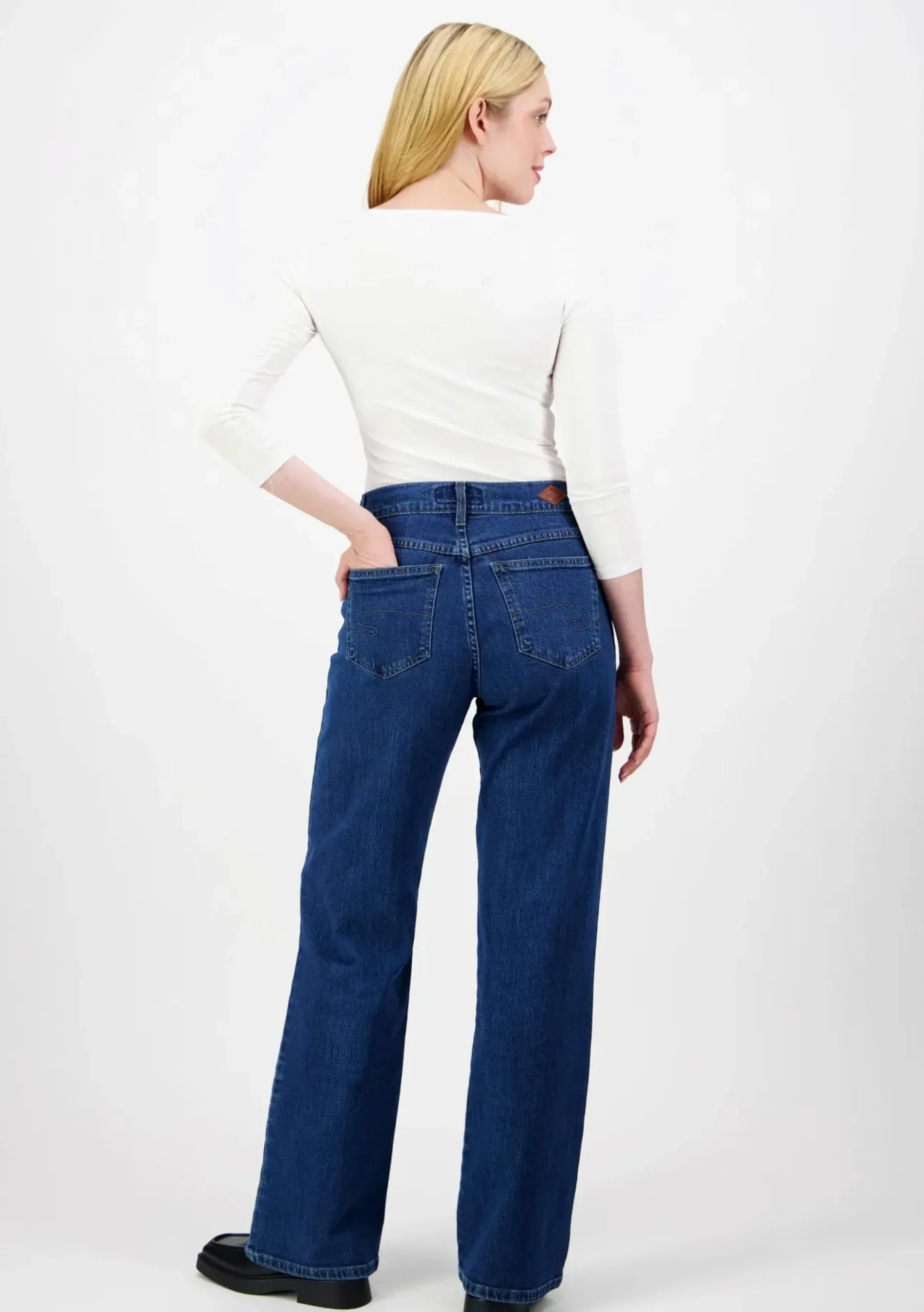 Lee Cooper LC ISA 2080 siniset Wide leg regular fit farkut