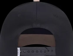 Les Deux Brad Contrast Suede Baseball Cap lippalakki