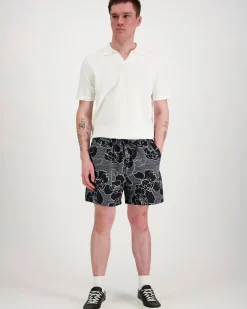 Les Deux Charlie Poppy AOP shortsit
