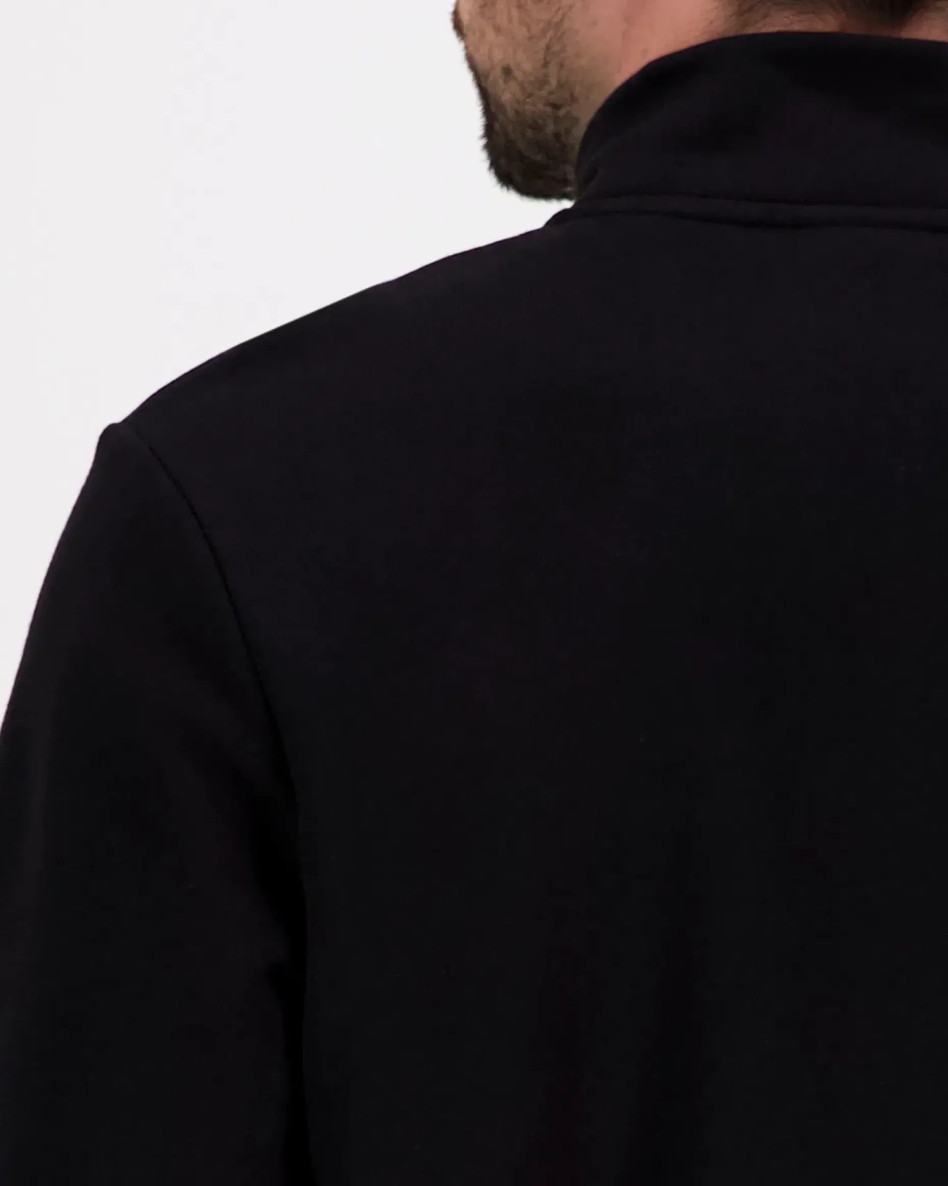 Les Deux Felipe Patch Half-zip sweatshirt college