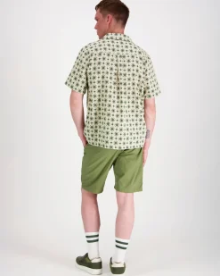 Les Deux Lukas AOP Tapestry SS Shirt kauluspaita