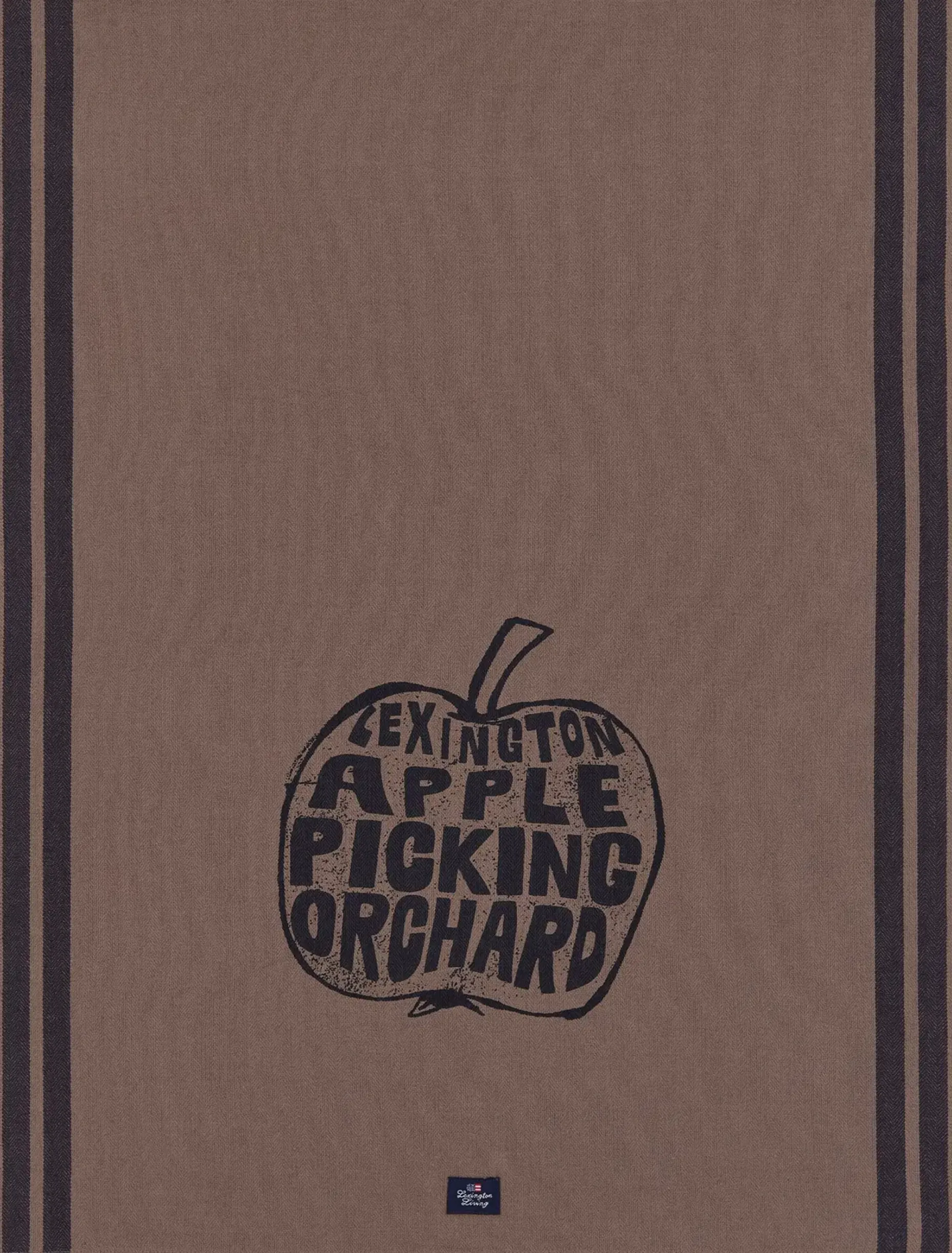 Lexington Apple keittiöpyyhe 50x70cm white/black