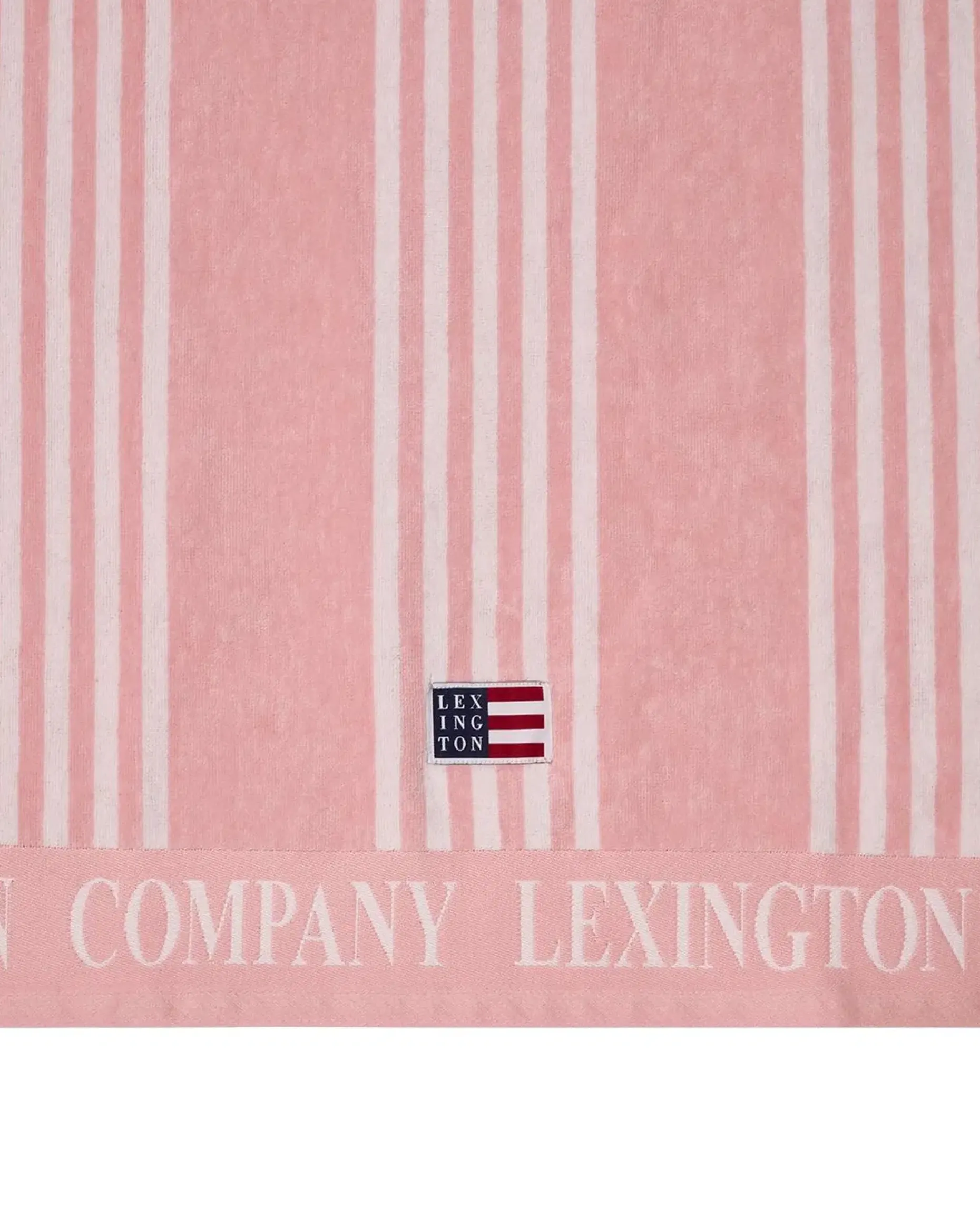 Lexington Long Island Beaches rantapyyhe 100x180cm pinkki/koralli