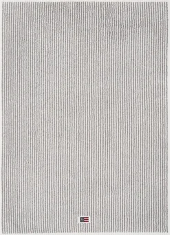 Lexington Original käsipyyhe 30x50cm white grey striped
