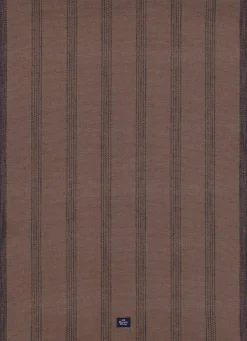 Lexington Stipred kaitaliina 250x50cm stone/black