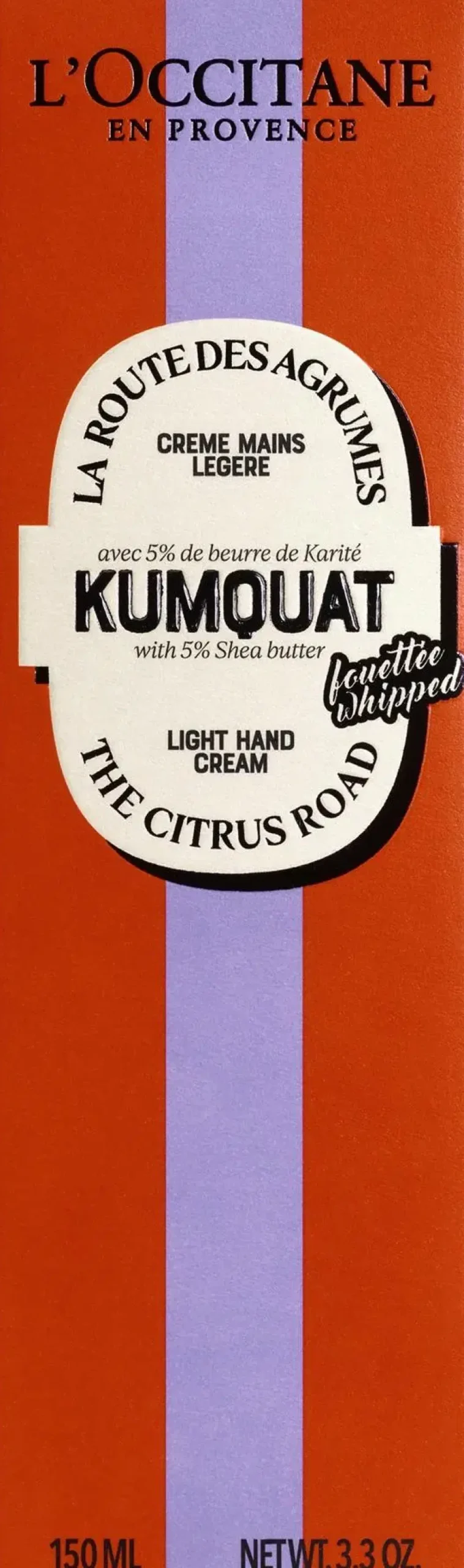 L'Occitane en Provence Kumquat hand cream käsivoide 150 ml
