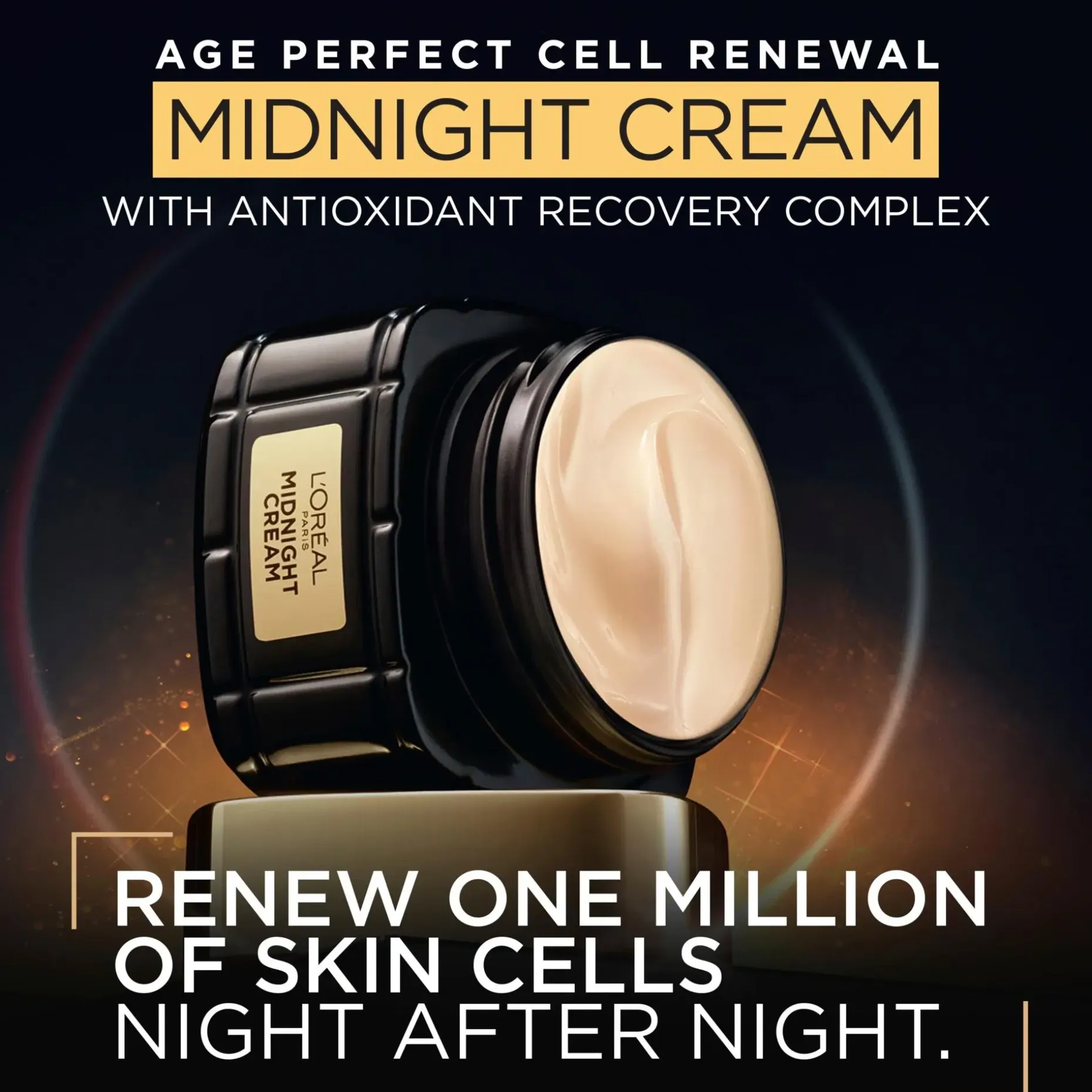L'Oréal Paris Age Perfect Cell Renewal Midnight yövoide normaalille iholle 50ml